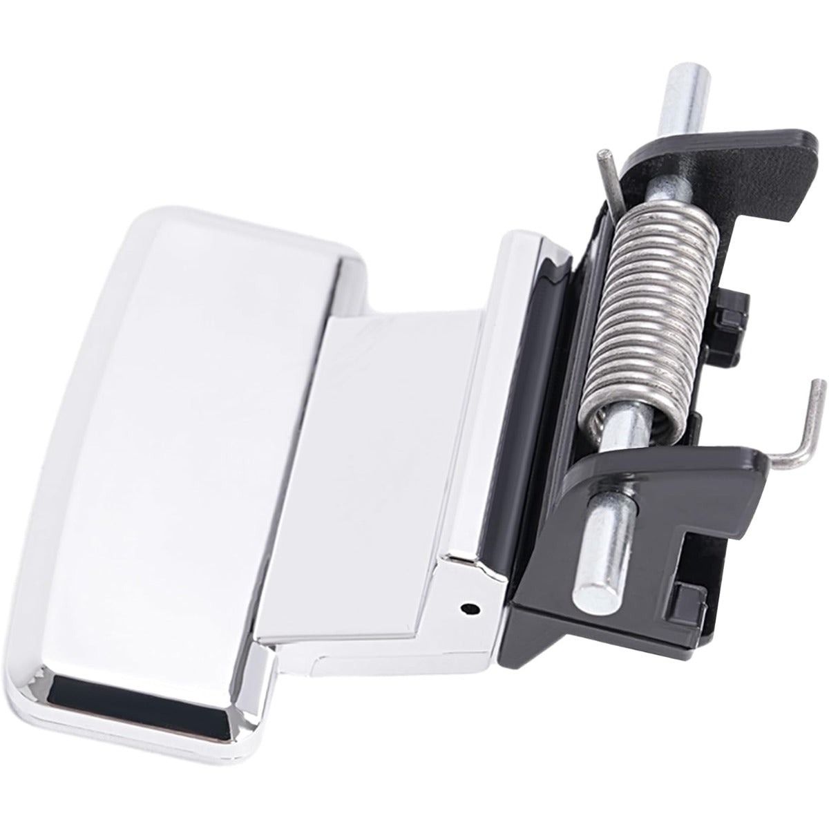 KUAFU Center Console Lid Striker Handle Latch Compatible with 2009-2019 Ford Flex Replacement for FA8Z-7406064-AA FO2910100 Plastic Chrome Silvery & Black