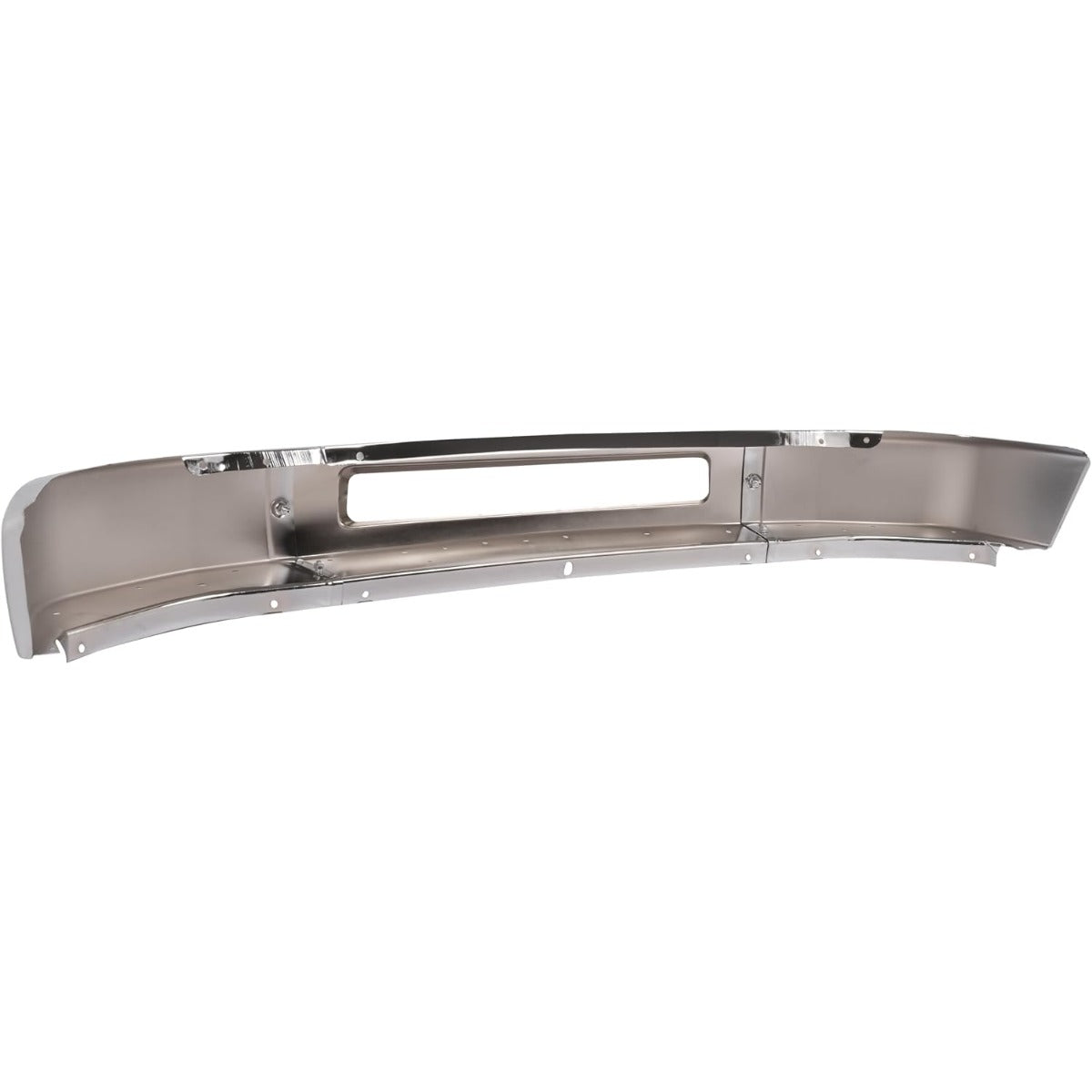 ALMULOO Front Bumper Face Bar+Bracket Compatible with 2008-2014 Ford E-150/E-250 & 2008-2019 Ford E-350/E-450 Super Duty Replace 8C2Z17757B/8C2Z17B884A/8C2Z17B883A/FO1002410/FO1066176/FO1067176