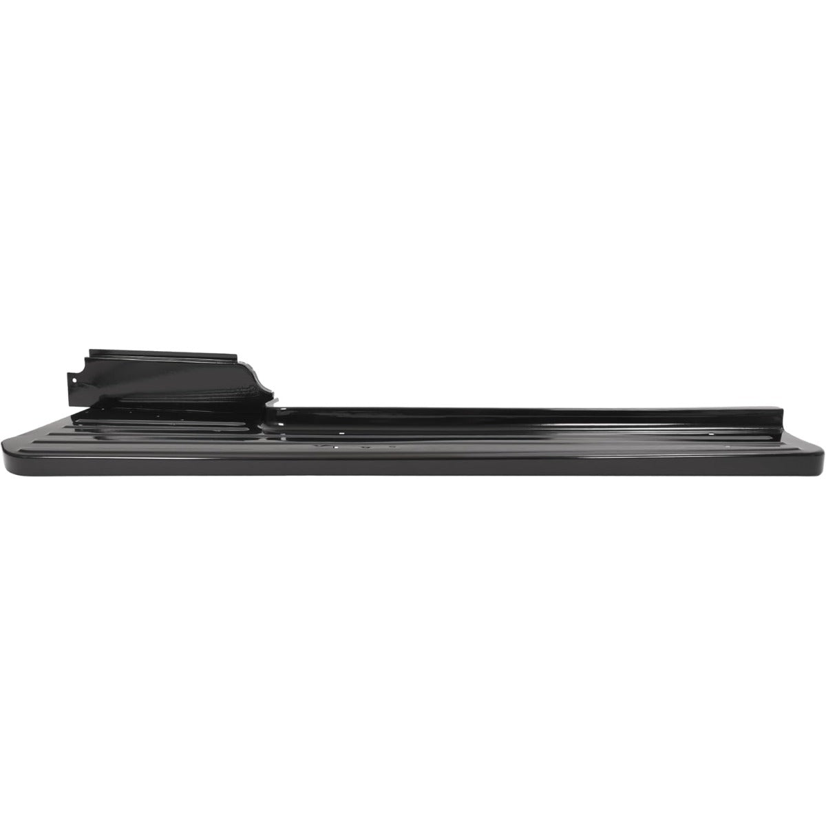 Running Board Pair Compatible with 1953-1956 Ford F100 2-Door Pickup Truck Short Bed Step Board Powder Coated Black Steel Left+Right