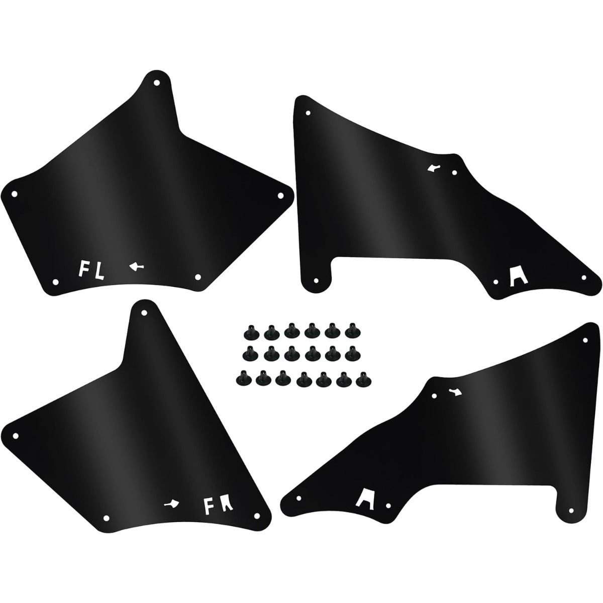 Splash Guards Fender Liner Shield for 2003-2022 Toyota 4 Runner 2007-2014 FJ Cruiser 2003-2020 Land Cruiser 2003-2020 Lexus GX460 GX470