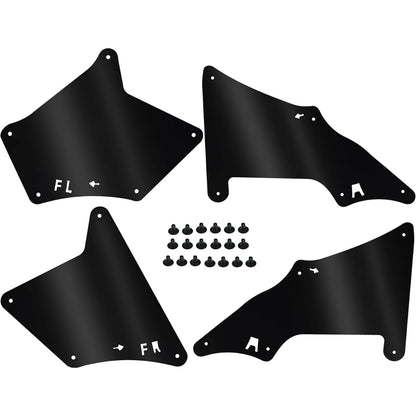 Splash Guards Fender Liner Shield for 2003-2022 Toyota 4 Runner 2007-2014 FJ Cruiser 2003-2020 Land Cruiser 2003-2020 Lexus GX460 GX470
