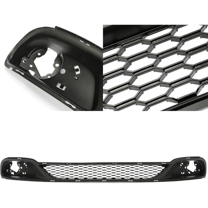 Lower Grille Compatible with 2011-2020 Dodge Grand Caravan/ 2012-2015 Ram C/V Replacement for 68100690AA/ CH1036115 Lower Bumper Protection