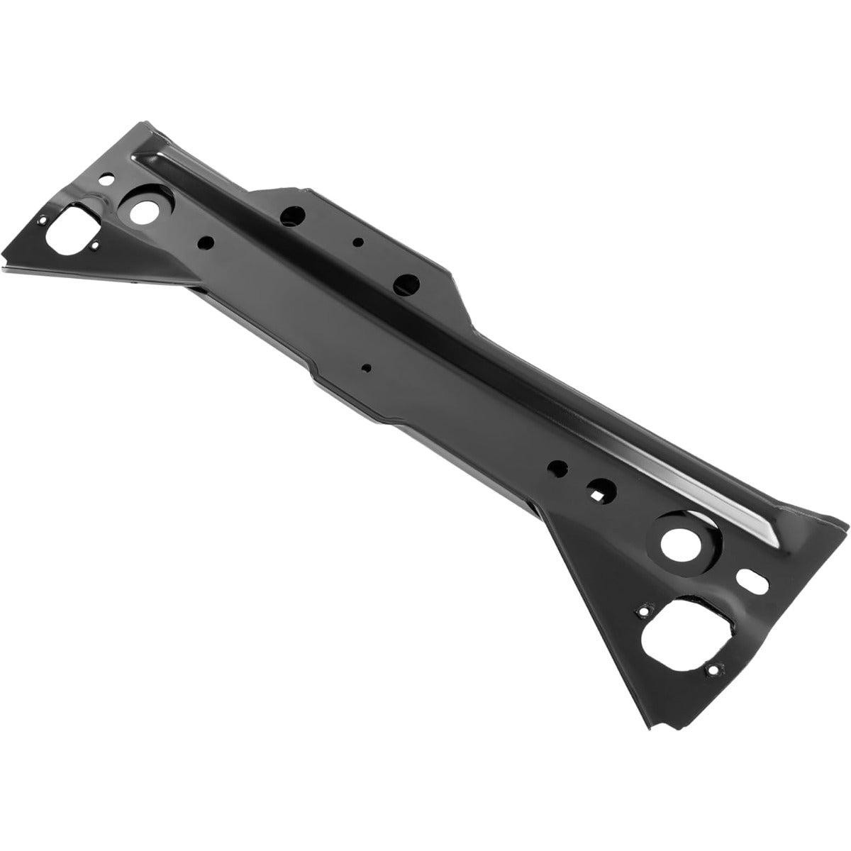 ALMULOO Frame Crossmember Compatible with 1997-2006 Jeep Wrangler TJ Fuel Tank Support Crossmember Black Steel