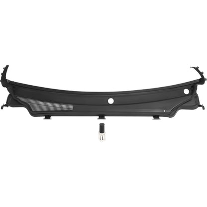 Windshield Wiper Cowl Panel Compatible with 2013-2015 Dodge Durango Replacement for 5182164AH Air Inlet Window Cover Cowl Vent Molding Grille Panel Hood Unfinished Black Plastic