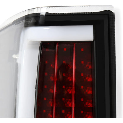 ALMULOO 2PC Tail Lights LED Compatible with 2004-2015 Nissan Titan