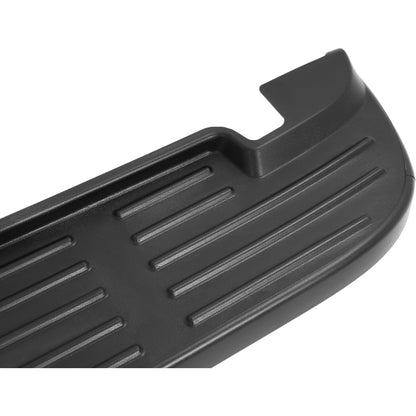KUAFU Rear Bumper Step Pads Compatible with 1999-2007 Ford F-250/350/450/550 Super Duty Replacement for FO1191116 FO1191113 Plastic(PP) Black Lower & Upper Left + Right 3Pcs