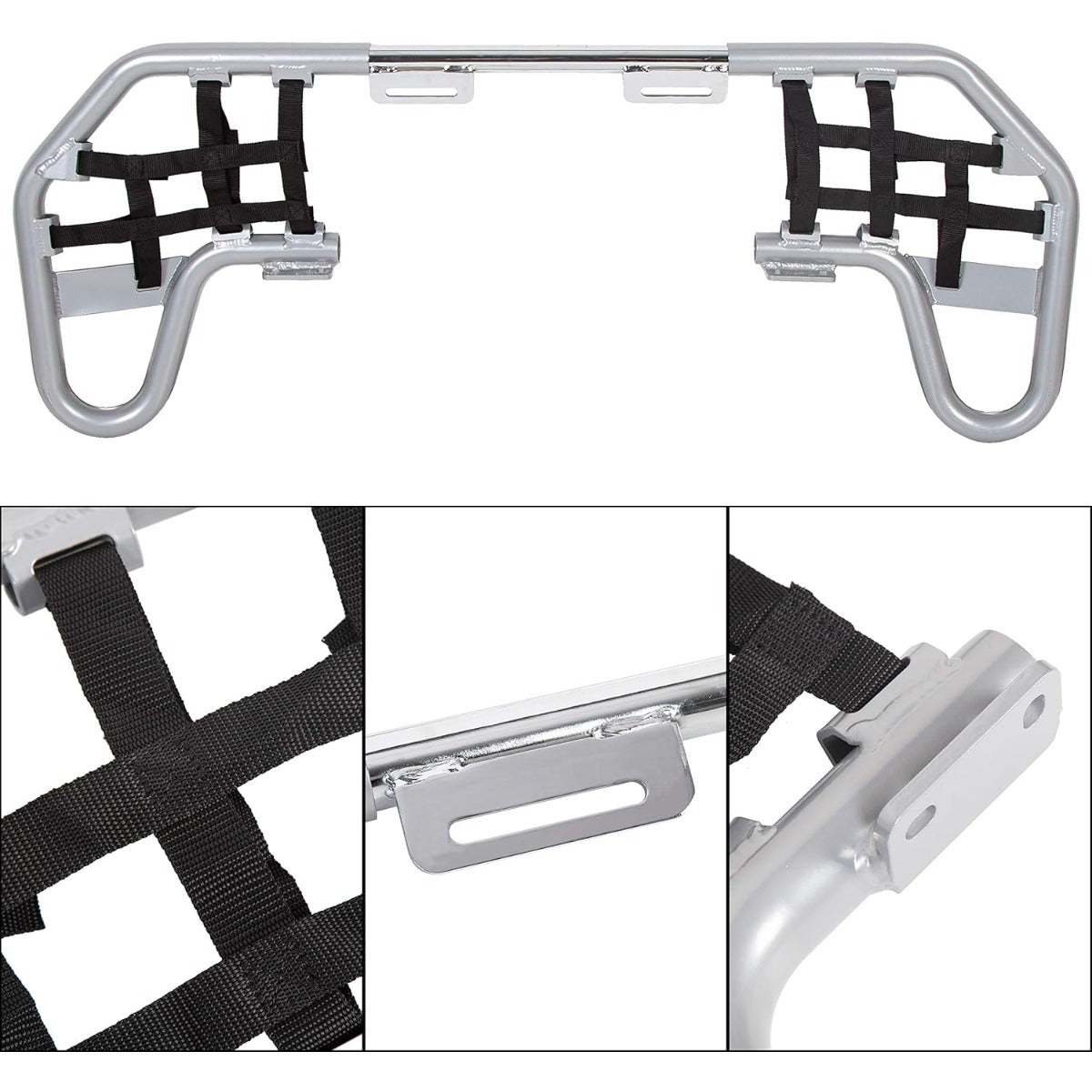 Nerf Bars w/Nets Guards Rack Compatible with 2001-2024 Honda TRX 250EX Models