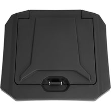 Center Console Dash Storage Box Compatible with 2020-2024 Polaris RZR PRO XP / XP4 / Turbo R/R 4 / Pro R Black Center Compartment Storage Bin Textured