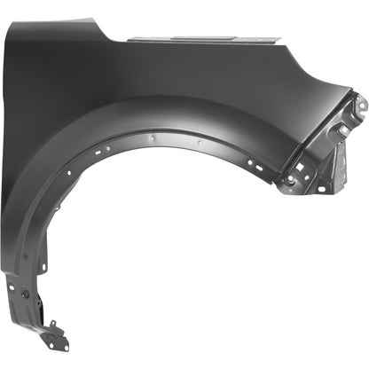 ECOTRIC Front Right Fender Compatible with 2011-2015 Ford Explorer 2013-2015 Ford Police Replacement for BB5Z16005A FO1241291 Electrophoresis Steel Wheel Fender Panel - Passenger Side