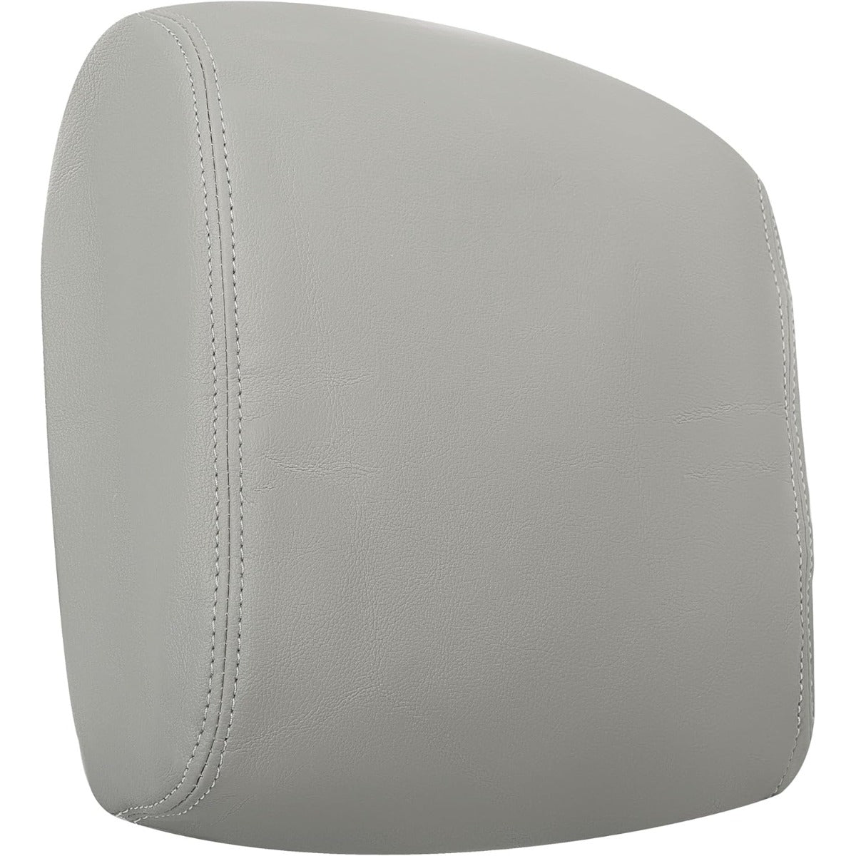 KUAFU Center Console Armrest Cover Compatible with 2009-2015 Honda Pilot Console Lid Cover Pad Replacement PVC - Gray