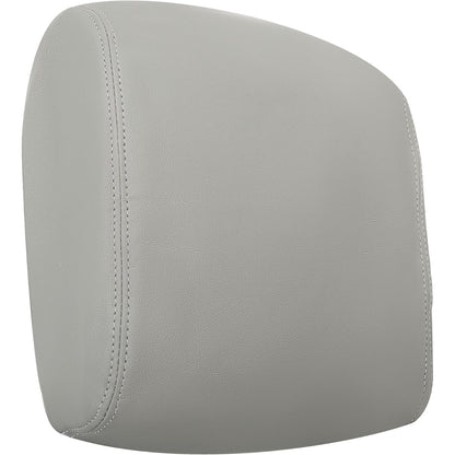 KUAFU Center Console Armrest Cover Compatible with 2009-2015 Honda Pilot Console Lid Cover Pad Replacement PVC - Gray