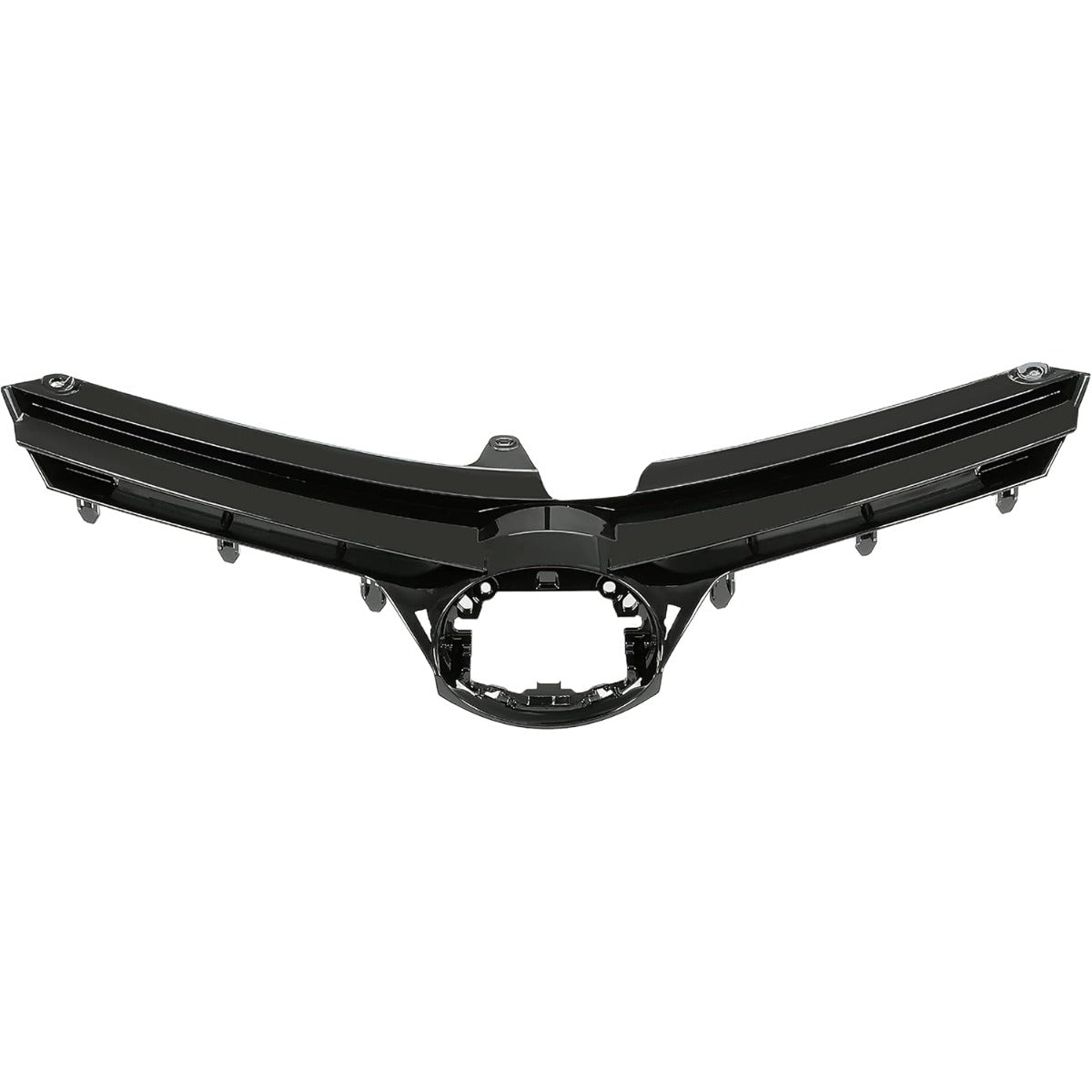 Upper Lower Grill Compatible with 2017 2018 2019 Toyota Corolla LE XLE 5311102B00 5311202730 Front Bumper Hood Grille TO1036170 TO1200424