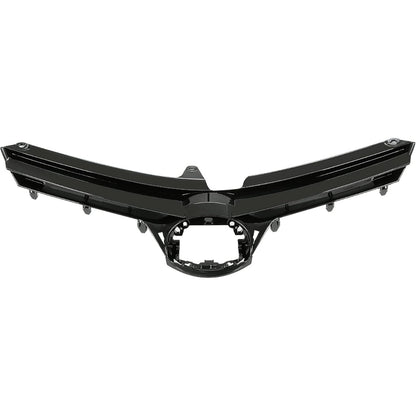 Upper Lower Grill Compatible with 2017 2018 2019 Toyota Corolla LE XLE 5311102B00 5311202730 Front Bumper Hood Grille TO1036170 TO1200424