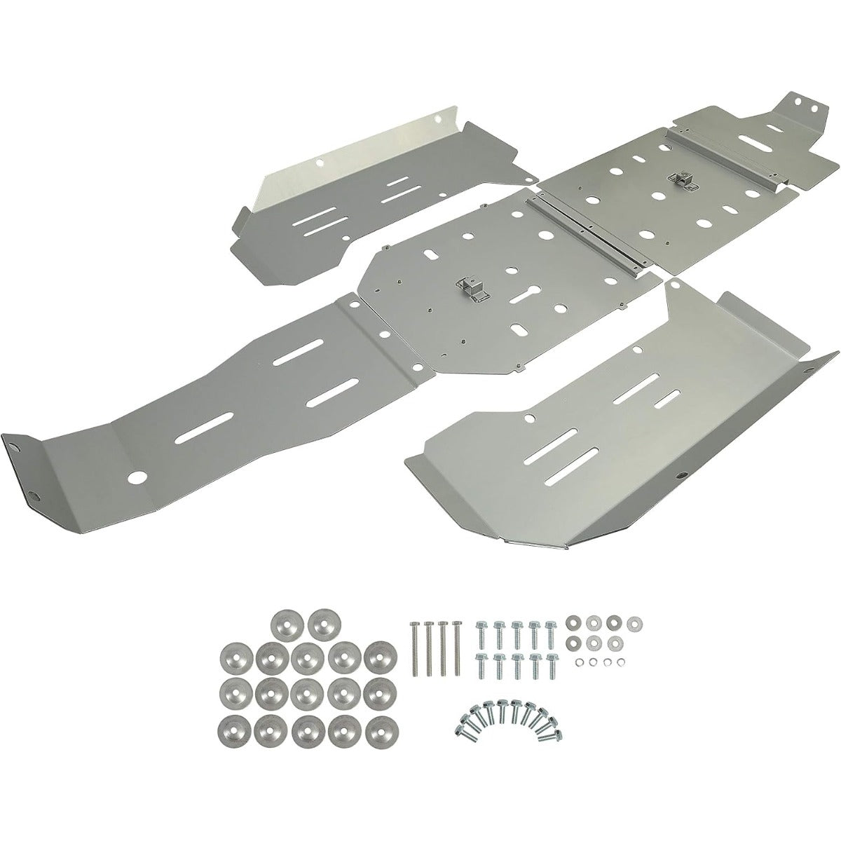 Full Chassis Skid Plate Compatible with 2016-2018 Yamaha YXZ 1000R Aluminum Skid Plate Protective Armor