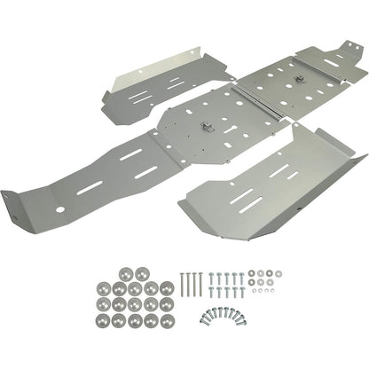 Full Chassis Skid Plate Compatible with 2016-2018 Yamaha YXZ 1000R Aluminum Skid Plate Protective Armor
