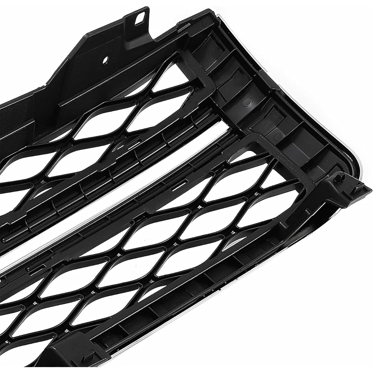 Front Bumper Grill Compatible with 2011-2014 Chevy Chevrolet Silverado GMC Sierra 2500 3500 HD 20966058 GM1200639 Bumper Hood Grille Chrome