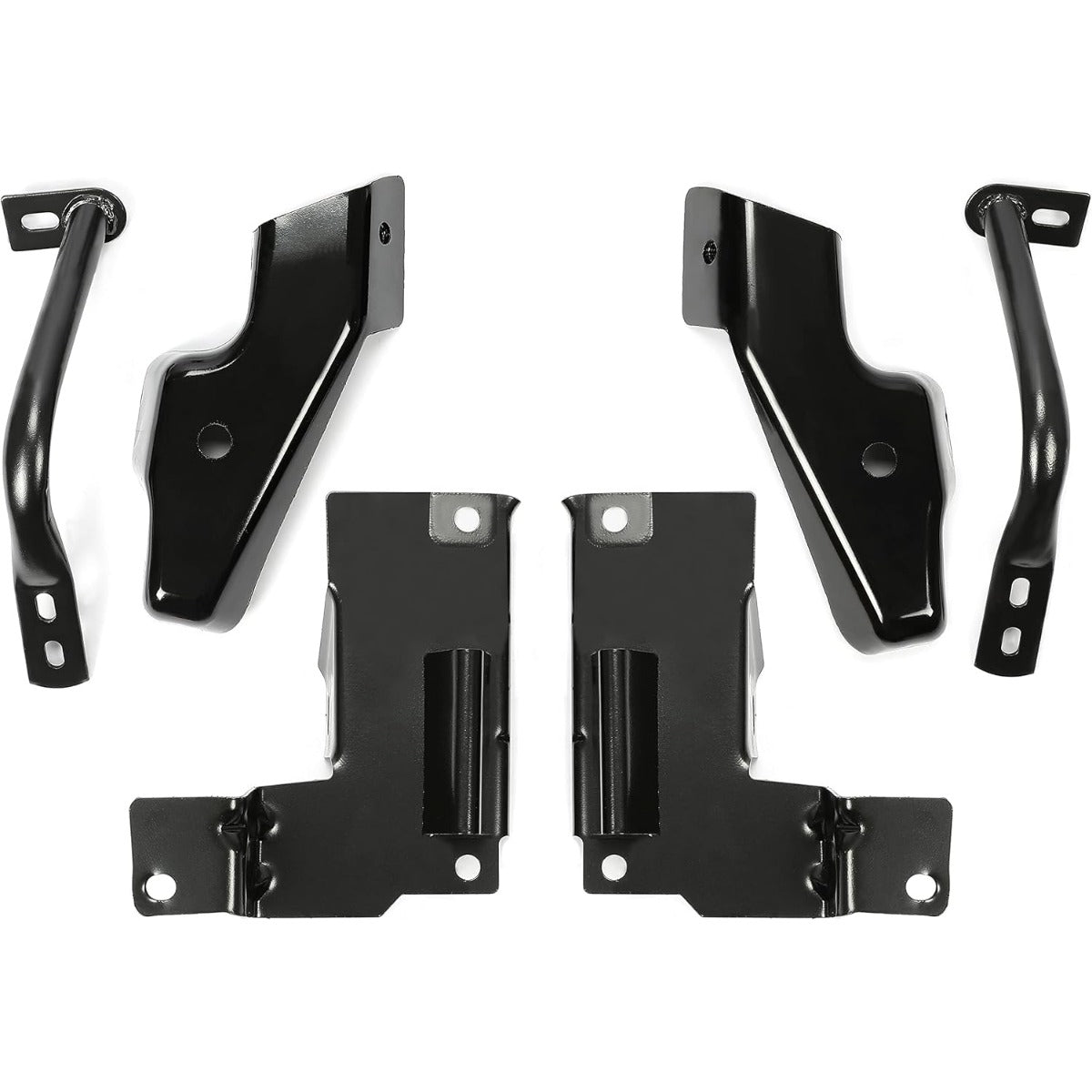 KUAFU 6PCS Front Bumper Brackets Compatible with 2003-2006 Silverado 1500