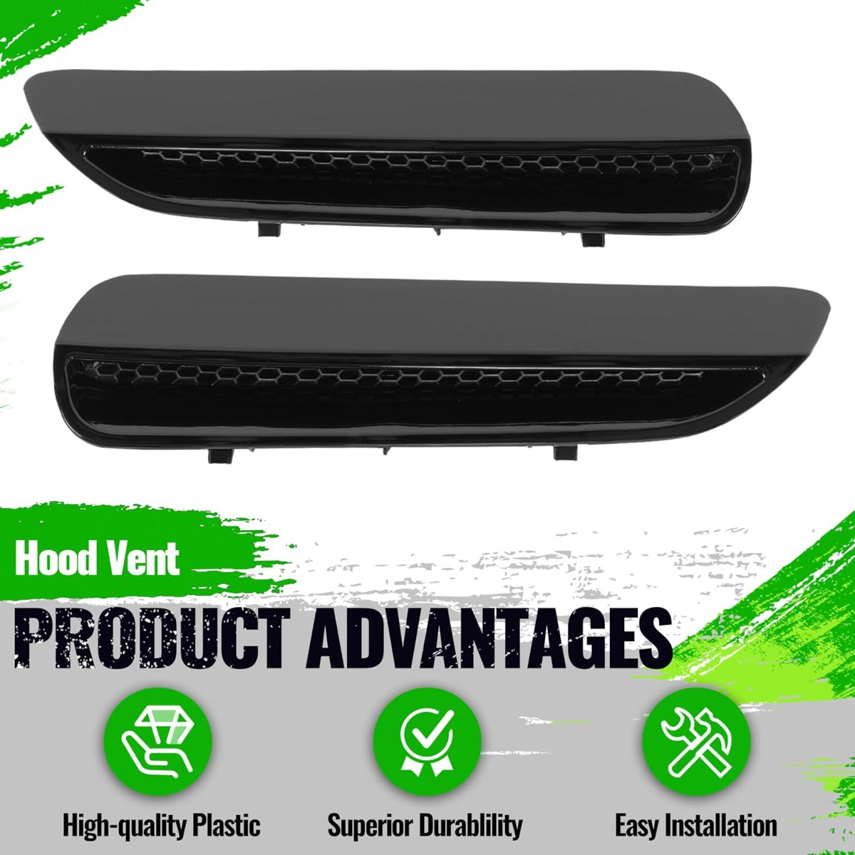 Hood Scoop Vent Compatible with 2008-2009 Pontiac G8