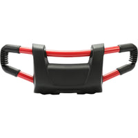 Load image into Gallery viewer, HECASA Brush Guard Compatible with Craftsman T3100 Lawn Tractor Front Red and Black Bumper Protector Mower Grille Guard Replacement for 432370
