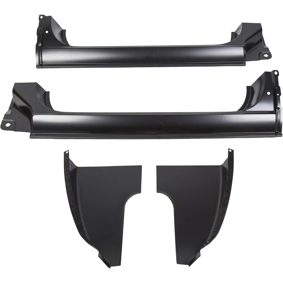 ECOTRIC Cab Corner & Rocker Panel 4 PC Kit Compatible with 1973-1987 GMC C10 K10 Truck LH/RH