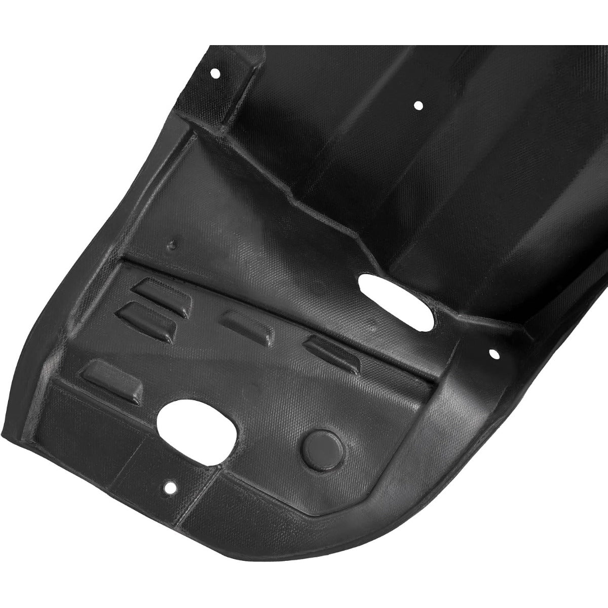 Front Left Fender Liner Compatible with 2016-2017 Honda Accord Sedan Replace for 74150T2AA01 HO1248157 Inner Panel w/o Insulation Foam Plastic(PE) Unfinished Black