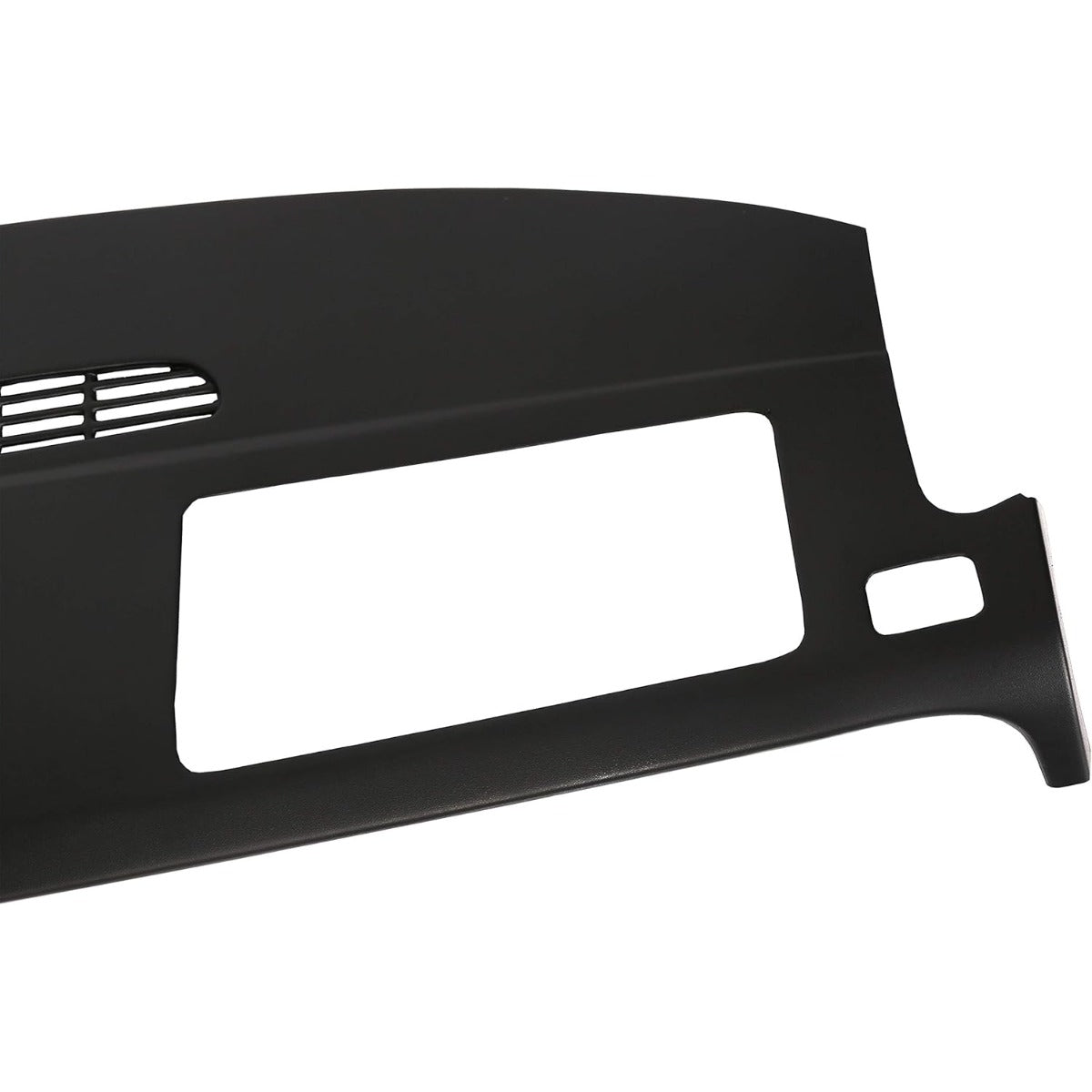 Dash Board Cover Cap Compatible with 2007-2014 Chevy Tahoe Suburban Silverado Avalanche GMC Yukon Sierra 1500 2500 HD 3500 HD Molded Dash Panel Overlay Without Dash Speaker Black Plastic LYAP-298-2-XB