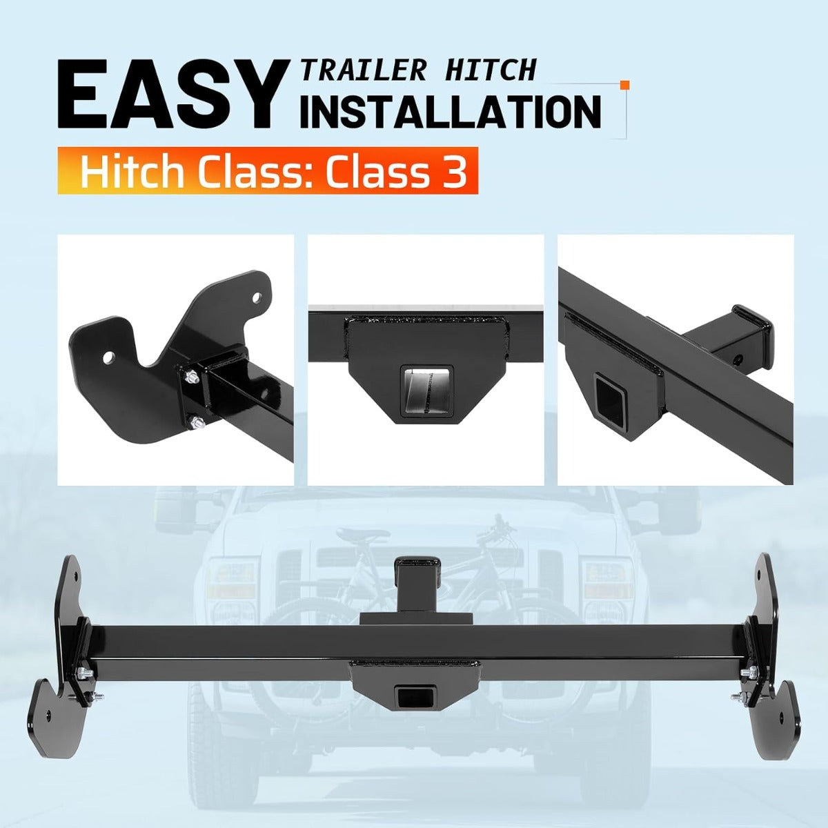 Trailer Hitch Compatible with 08-10 F-250/F-350/ F-450/ F-550 Super
