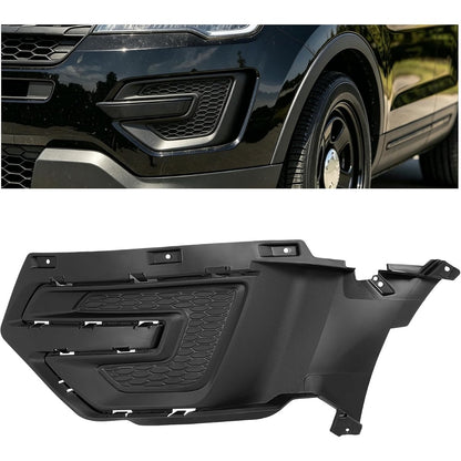 HECASA Fog Light Bezel Compatible with Explorer/Police Interceptor Utility