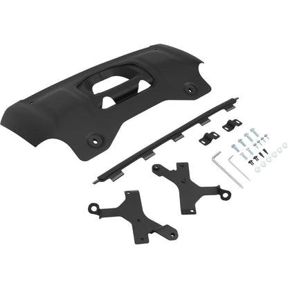 Front Undershield Skid Plate Compatible with 2020-2025 Land Rover Defender 90 110 130 Splash Bumper Guard Protector Replacement for VPLEP0436 Steel+Aluminium+Plastic Powder Coated Black