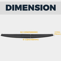 Load image into Gallery viewer, Tailgate Spoiler Molding Cap Compatible with 2009-2019 Ram 1500 2500 3500 Classic Top Protector Cover Lip Replace for CH1909100 55372052AH
