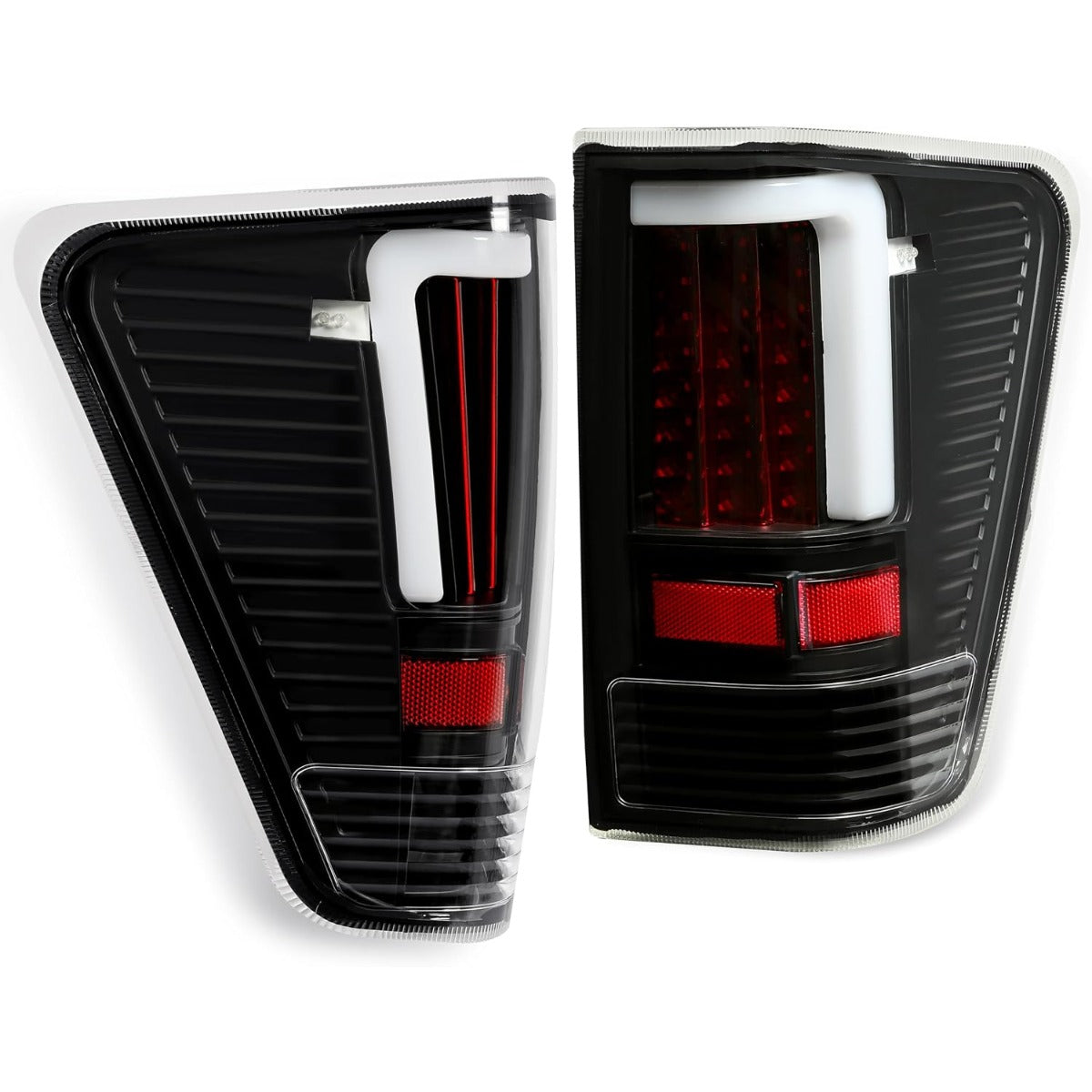 ALMULOO 2PC Tail Lights LED Compatible with 2004-2015 Nissan Titan