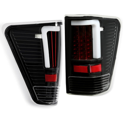 ALMULOO 2PC Tail Lights LED Compatible with 2004-2015 Nissan Titan