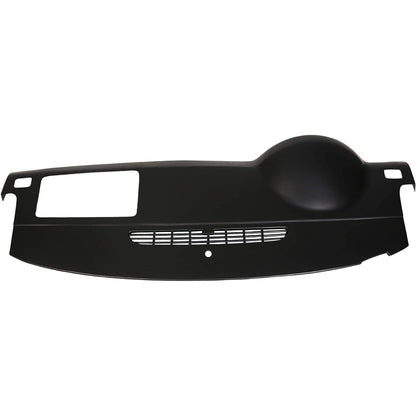 Dash Board Cover Cap Compatible with 2007-2014 Chevy Tahoe Suburban Silverado Avalanche GMC Yukon Sierra 1500 2500 HD 3500 HD Molded Dash Panel Overlay Without Dash Speaker Black Plastic LYAP-298-2-XB