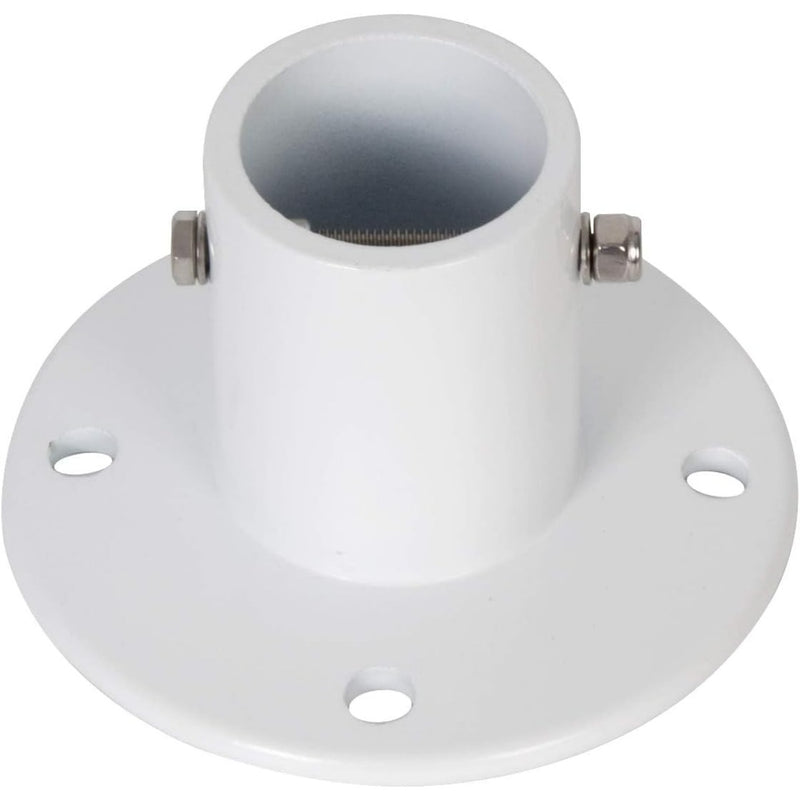 Deck Anchor Flange Cast Aluminum Above Ground Pool Ladders/Handrails/Slide - 1 7/8” Inch Diameter of 1.9"(1Pc) LYOM-062-1