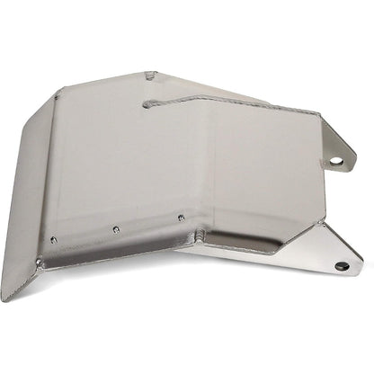 ATV Swing Arm Skid Plate Compatible with 1987-2006 Yamaha Banshee YFZ 350 Polished Aluminum