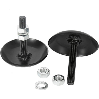 KUAFU 2Pcs Snow Plow Skid Shoes Steel Replace for Part Number 2873423 Compatible with Polaris ATV UTV Snow Plow Blade