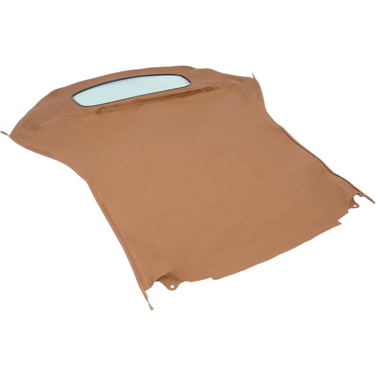 Convertible Soft Top for 2004-2009 Toyota Solara Roof Top with Clear Glass Windows Brown Sailcloth Vinyl Soft Roof Replacement