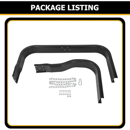 48 Inch Semi Truck Spare Tire Carrier Kit with Mounting Replacement for AURTC4 FLLTC4 FLT98100159 FLT98400030 FLT98400035 MFATIRECR PZF-007 T-61TC4 Basket Type Under Trailer Tire Holder Mount