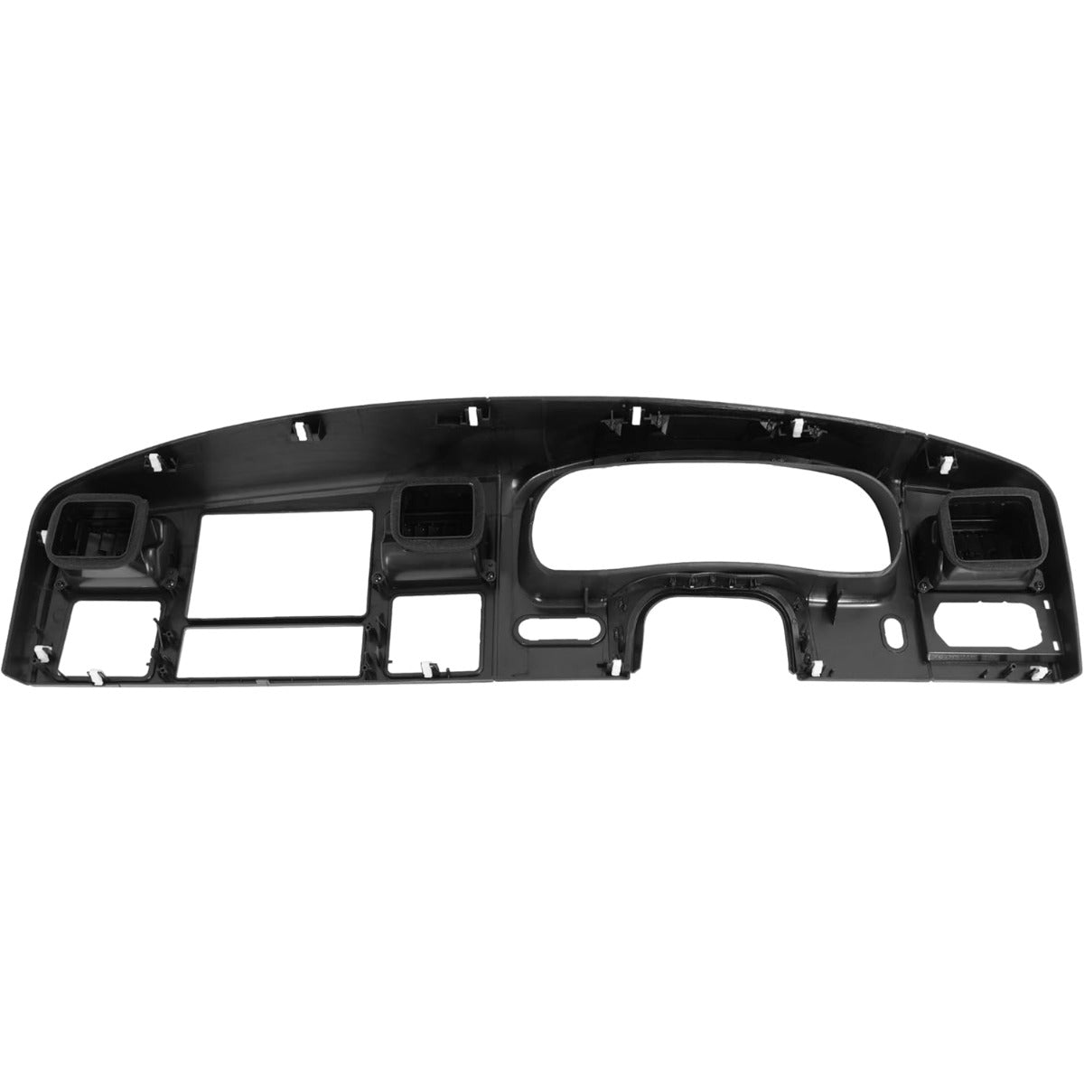 Dash Finish Panel Compatible with 2005-2007 Ford F-250 F-350 F-450 F-550 Super Duty Dash Board Cluster Bezel Cover Replacement for 5C3Z25044D70DAA Plastic Carbon Fiber Printing & Textured