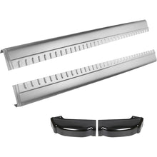 Rocker Panels and Cab Corners Compatible with 1999-2007 Chevy Silverado GMC Sierra 4 Door Extended Cab Trucks Lower Slip-On Metal 2 Packages LYAM-299-1+LYAM-299-2