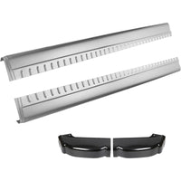 Load image into Gallery viewer, Rocker Panels and Cab Corners Compatible with 1999-2007 Chevy Silverado GMC Sierra 4 Door Extended Cab Trucks Lower Slip-On Metal 2 Packages LYAM-299-1+LYAM-299-2
