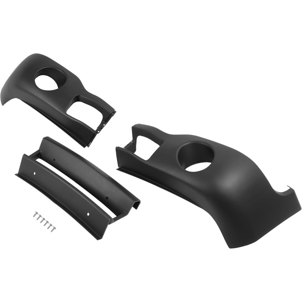 KUAFU Bumper Cover Compatible with 03-07 Sierra 1500/2500/3500 Series incl