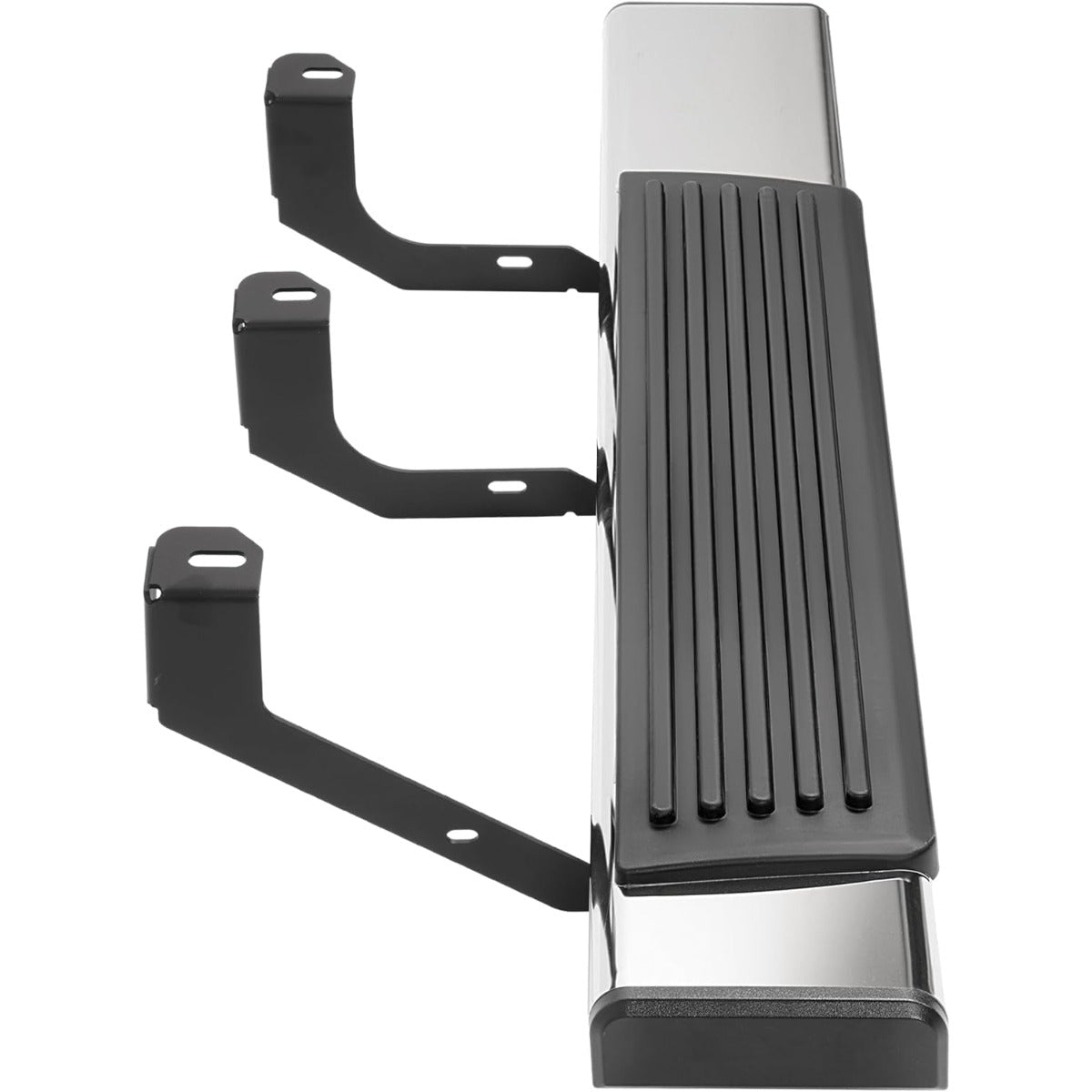 6.5 inch Running Board Side Step Compatible with 2002-2008 Dodge Ram 1500 2500 Regular Cab Step Nerf Bar 304 Stainless Steel+Plastic Powder Coated+Textured Black+Silvery