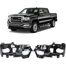 ALMULOO Front Bumper Bracket Compatible with 2016-2018 GMC Sierra 1500 2019 Sierra 1500 Limited Support Bracket All Cab Types Replace 23381977 23381978 GM1062116 GM1063116 Pair Electrophoresis