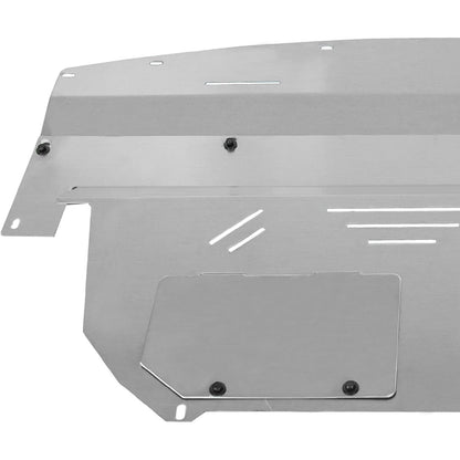 Engine Splash Shield Aluminum Compatible with 2003-2009 Nissan 350Z 2003-2008 Infiniti G35 RWD Sedan G35 Sedan 2WD G35 Sedan 2WD G35 Coupe Skid Plate Under Tray Engine Cover Easy Oil Change