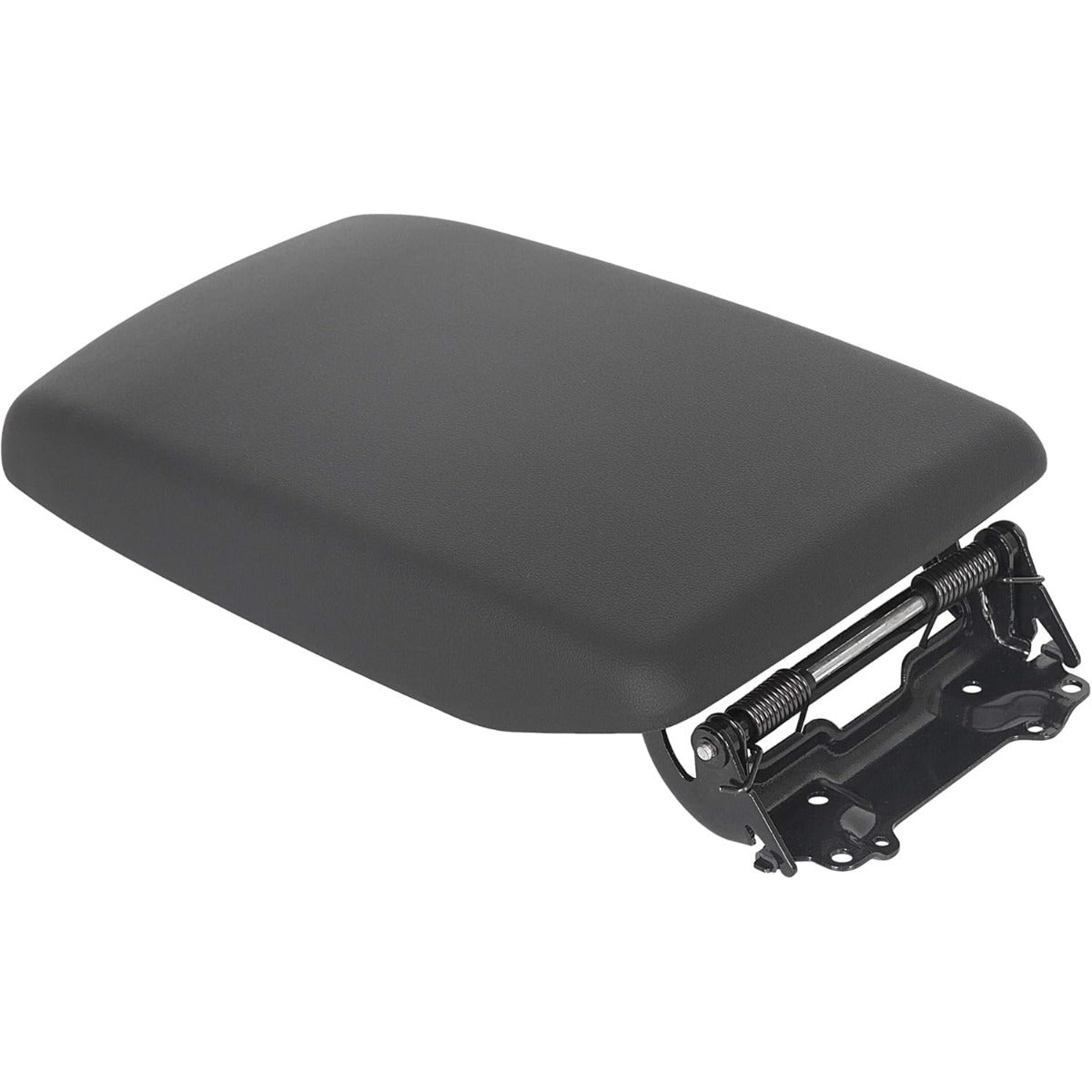 HECASA Center Console Door Lid Armrest Cover with Bracket Compatible with 2008-2013 Toyota Highlander Replace for 58905-0E040-B0 Black