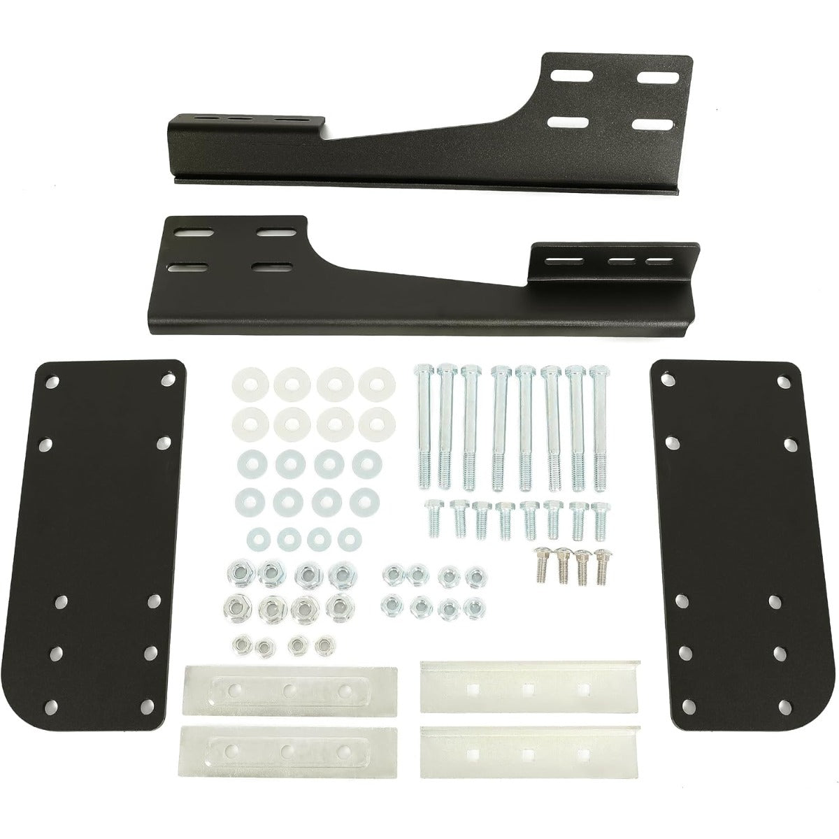 Rear Step Bracket Compatible with 2007+ Mercedes-Benz Sprinter 1500 2500 Rear Running Board Bumper Guard Bracket Kit
