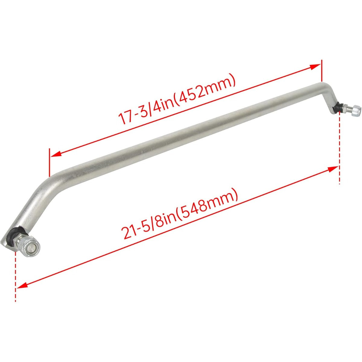 Steering Tie Rod Linkage Assembly Compatible with John Deere LX255 LX266 LX277 LX279 LX288 Replace For Part Number AM133802 AM123555