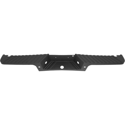 HECASA Rear Bumper Step Pad w/Sensor Hole Compatible with 2008-2016 Ford F250 F350 F450 F550 Super Duty Replacement for FO1191131 9C3Z17B807AA Plastic Black