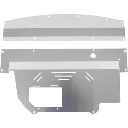 Engine Splash Shield Aluminum Compatible with 2003-2009 Nissan 350Z 2003-2008 Infiniti G35 RWD Sedan G35 Sedan 2WD G35 Sedan 2WD G35 Coupe Skid Plate Under Tray Engine Cover Easy Oil Change
